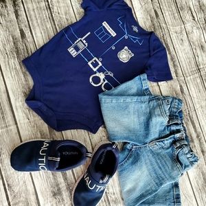 Officer Cutie Onsie and Jean Set